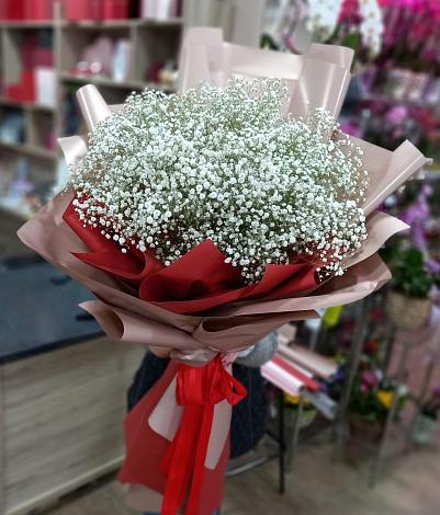 Букет цветов из: Гипсофила в Старочеркасской