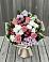 Букет цветов из: Альстромерии, Гвоздики, Розы и Хризантемы в Старочеркасской