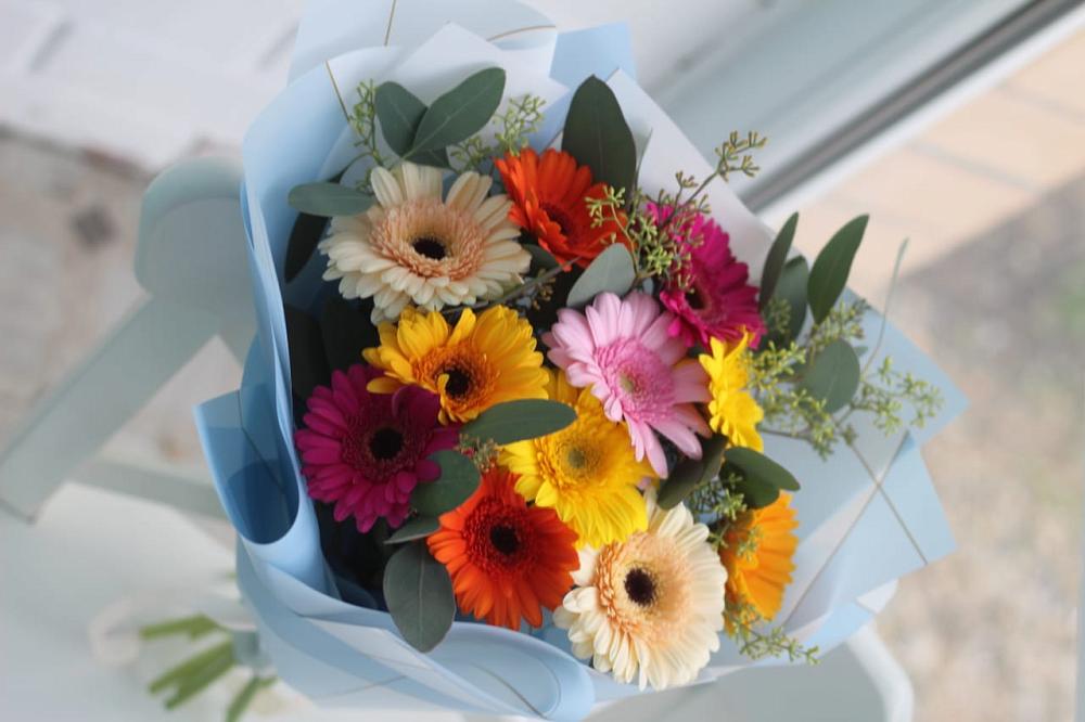 Букет цветов из: Герберы в Старочеркасской