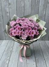 Букет цветов из:  Хризантемы #REPLACE_PRED# Старочеркасской