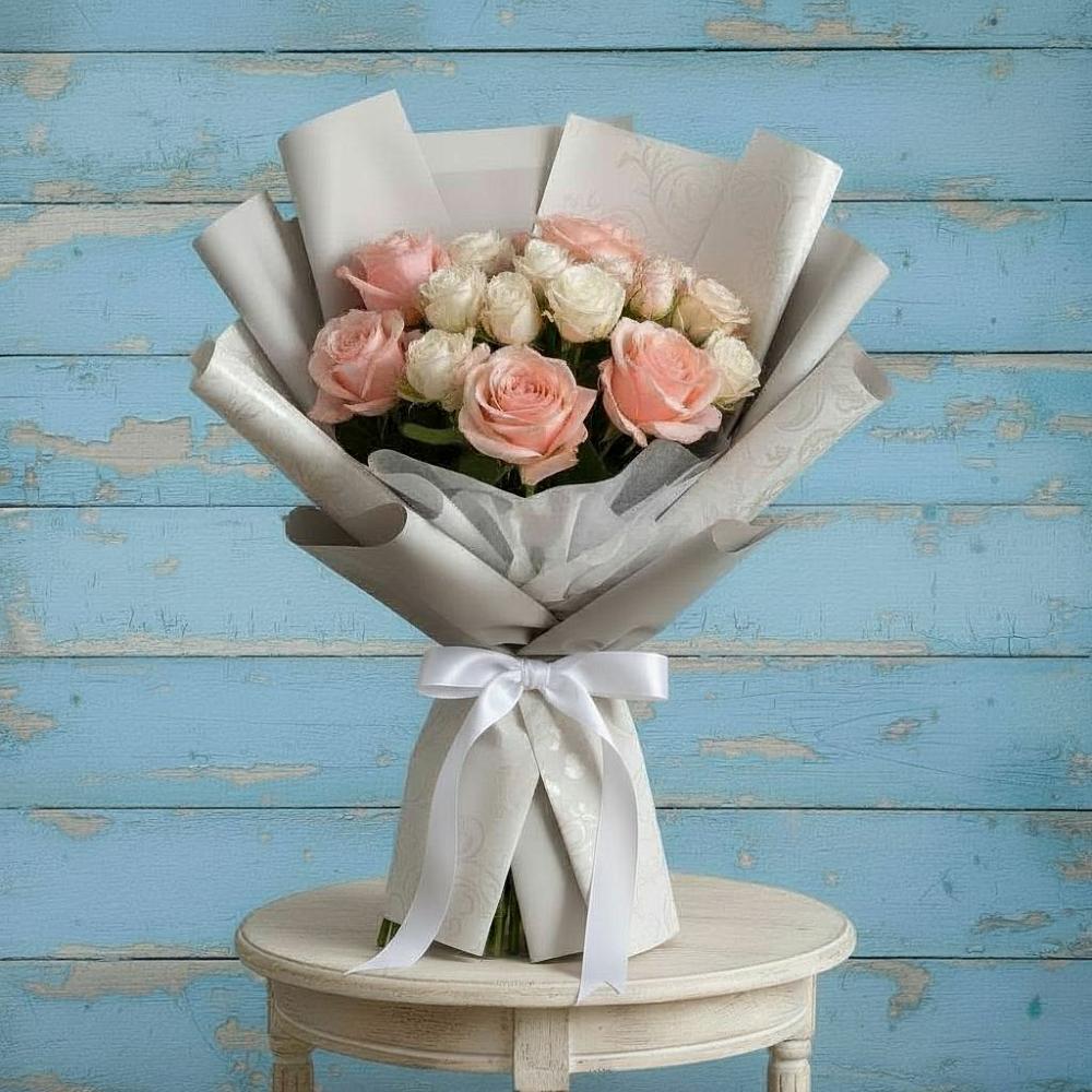 Букет цветов из: Розы в Старочеркасской