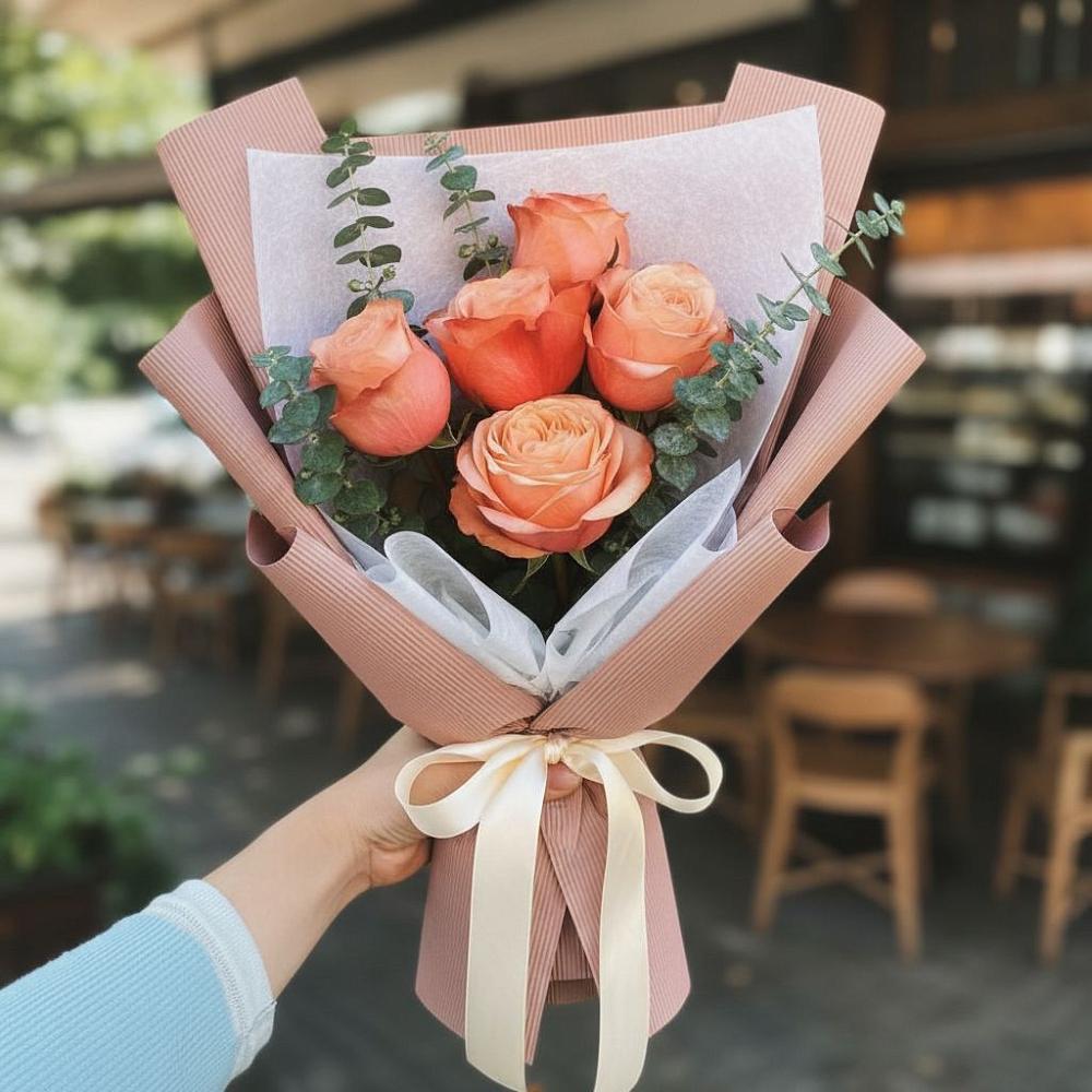 Букет цветов из: Розы в Старочеркасской