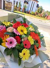 Букет цветов из:  Герберы #REPLACE_PRED# Старочеркасской