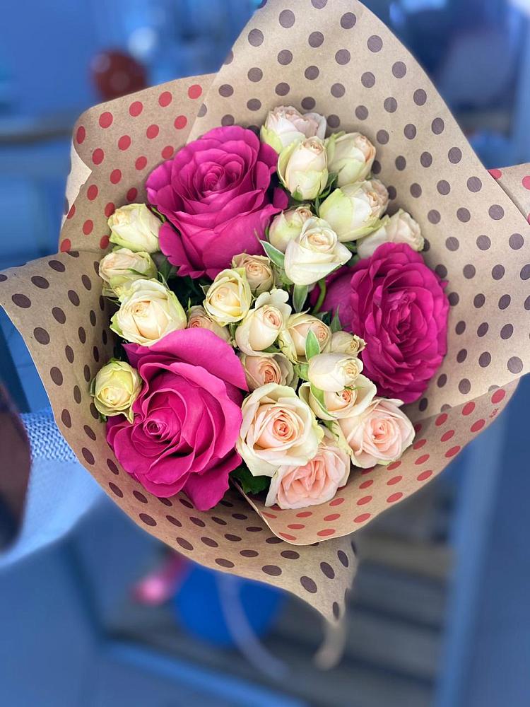 Букет цветов из: Розы в Старочеркасской