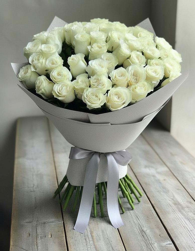 Букет 35 Белых роз в Старочеркасской