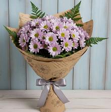 Букет цветов из:  Хризантемы в Старочеркасской