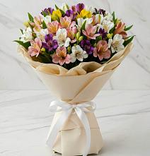 Букет цветов из:  Альстромерии #REPLACE_PRED# Старочеркасской