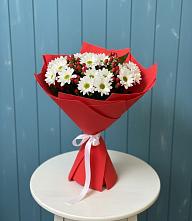 Букет цветов из:  Хризантемы #REPLACE_PRED# Старочеркасской