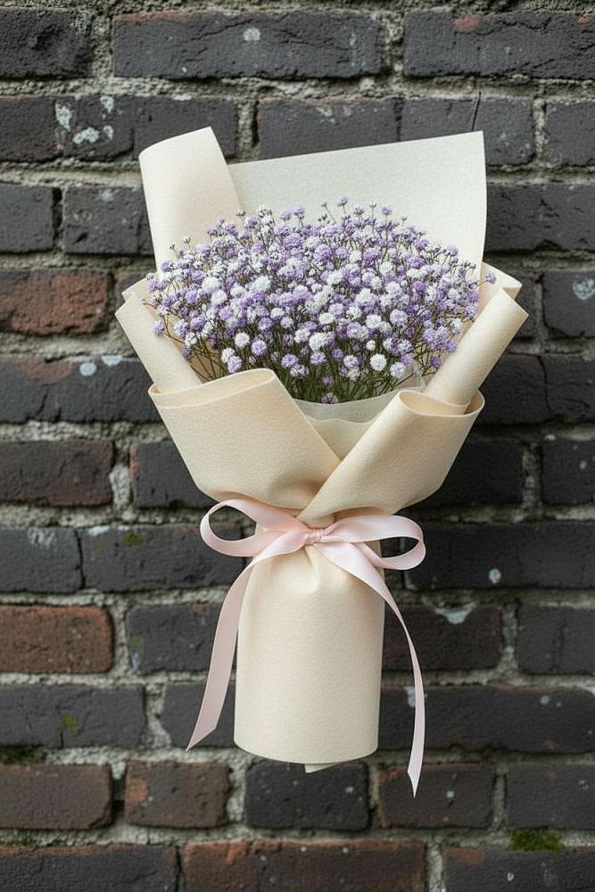 Букет цветов из: Гипсофила в Старочеркасской