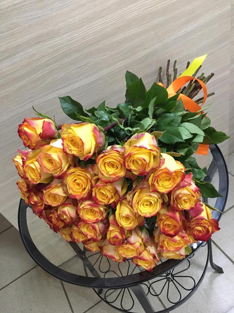 Букет Желтые розы в Старочеркасской