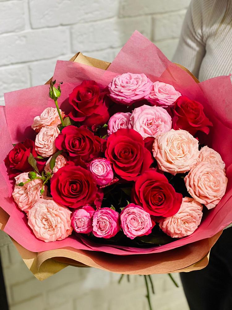 Букет цветов из: Розы в Старочеркасской