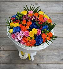 Букет цветов из:  Розы и Хризантемы в Старочеркасской