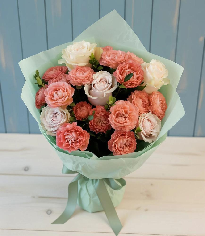 Букет цветов из: Розы в Старочеркасской