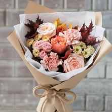 Букет цветов из:  Гвоздики, Хризантемы и Розы #REPLACE_PRED# Старочеркасской