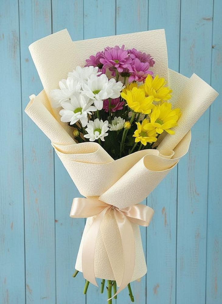 Букет цветов из: Хризантемы в Старочеркасской