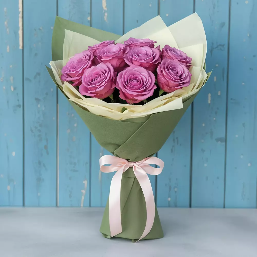 Букет Розы Фёрст Леди в Старочеркасской