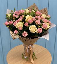 Букет цветов из:  Розы в Старочеркасской
