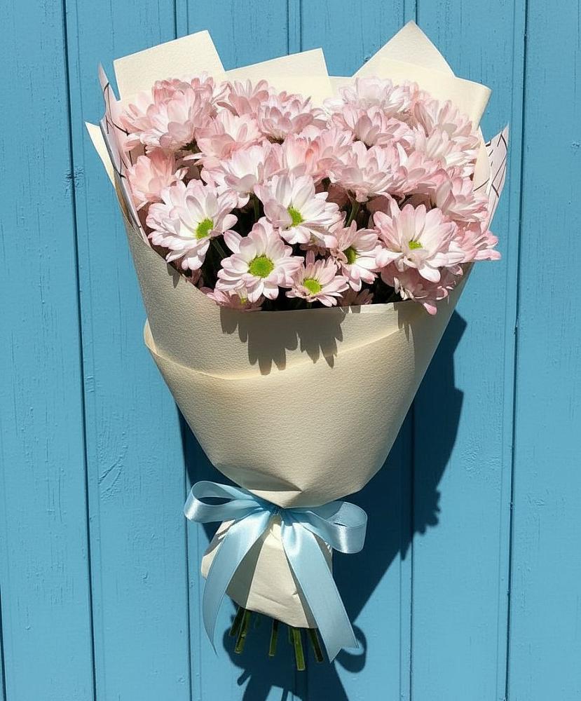 Букет цветов из: Хризантемы в Старочеркасской