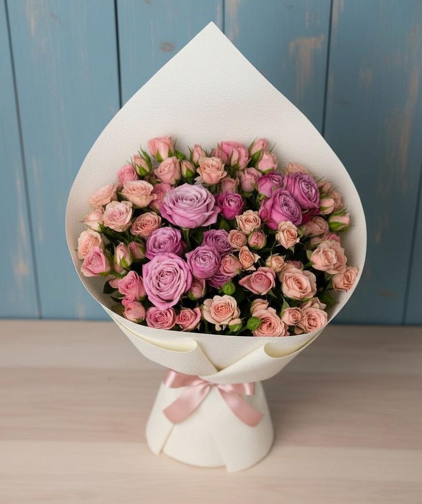 Букет цветов из: Розы в Старочеркасской