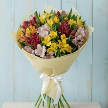 Букет цветов из:  Альстромерии #REPLACE_PRED# Старочеркасской