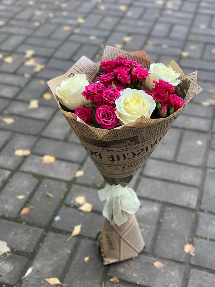 Букет цветов из: Розы в Старочеркасской