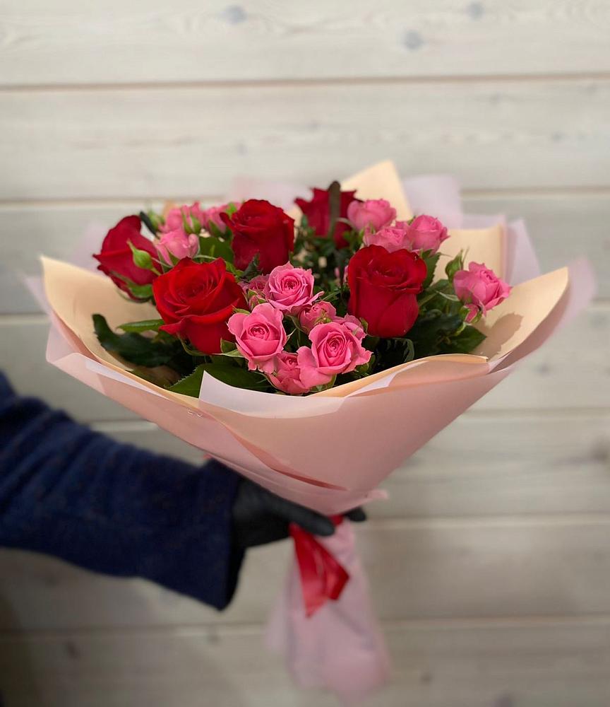 Букет цветов из: Розы в Старочеркасской