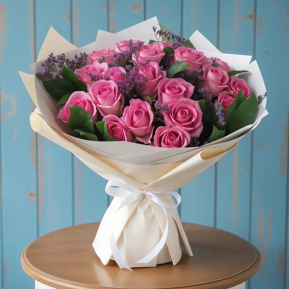 Букет цветов из: Розы в Старочеркасской