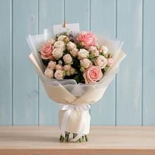 Букет цветов из:  Розы в Старочеркасской